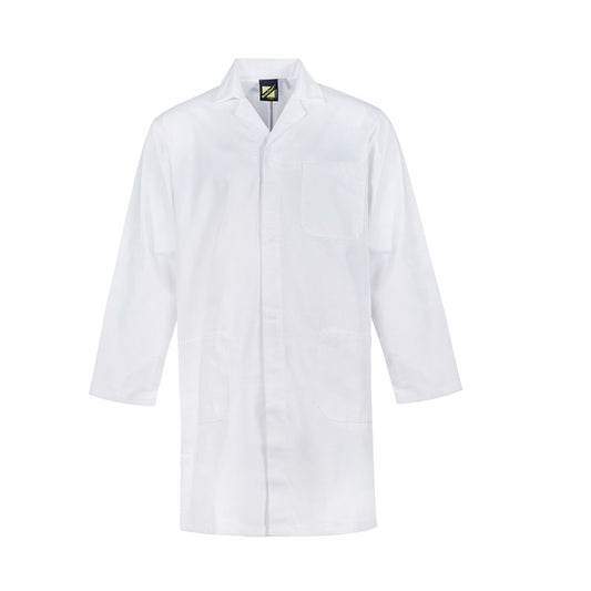 Workcraft WJ057 Dustcoat With Patch Pockets Long Sleeve