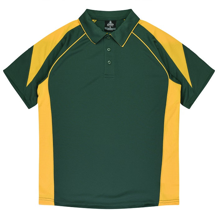 Aussie Pacific N1301 Premier Mens Polo Bottle/Gold