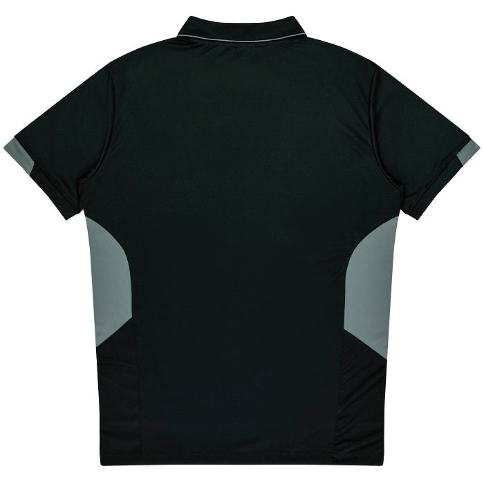 Aussie Pacific N1311 Tasman Mens Polo Black/Ashe