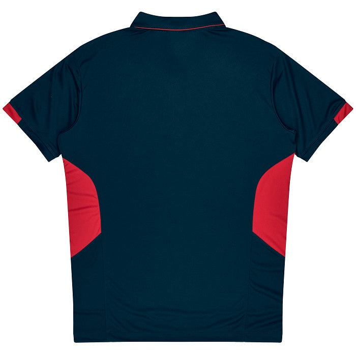 Aussie Pacific N1311 Tasman Mens Polo Navy/Red