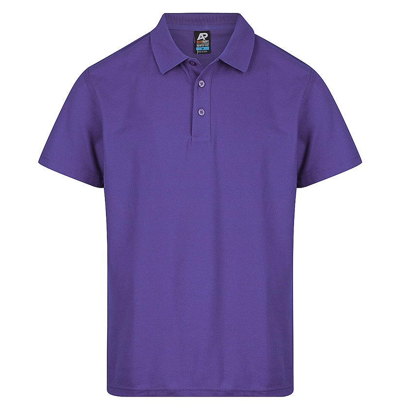 Aussie Pacific N1312 Hunter Mens Polo Purple
