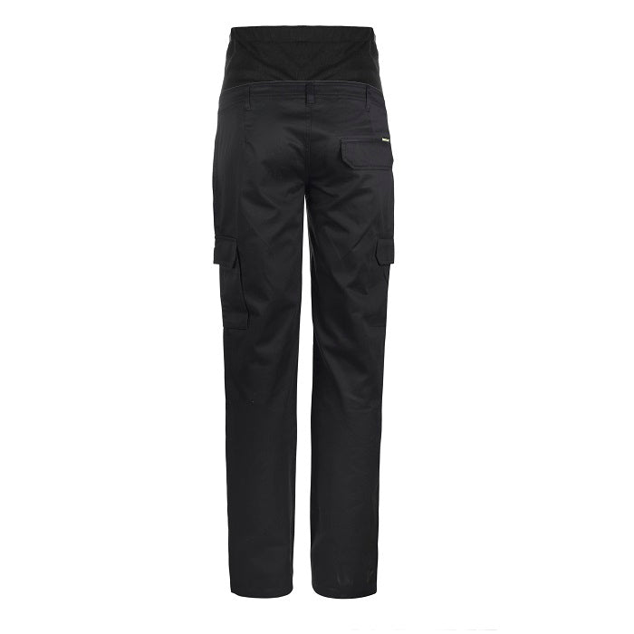 Workcraft WPL081 DISCONTINUED Maternity Cargo Cotton Drill Trouser