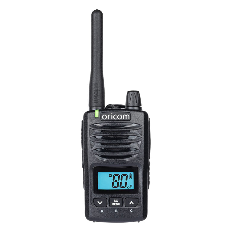 ORICOM DTX600 Waterproof IP67 5 Watt Handheld UHF CB Radio