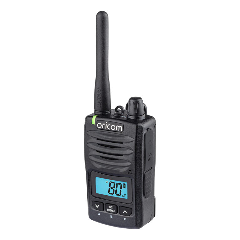 ORICOM DTX600 Waterproof IP67 5 Watt Handheld UHF CB Radio