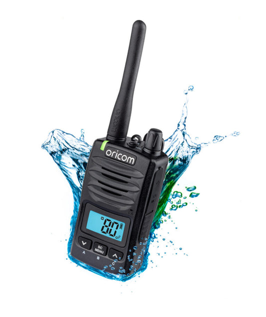 ORICOM DTX600 Waterproof IP67 5 Watt Handheld UHF CB Radio