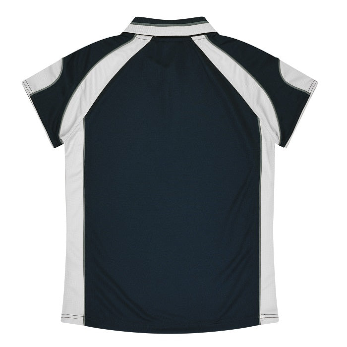 Aussie Pacific N2300 Murray Ladies Polo Navy/White