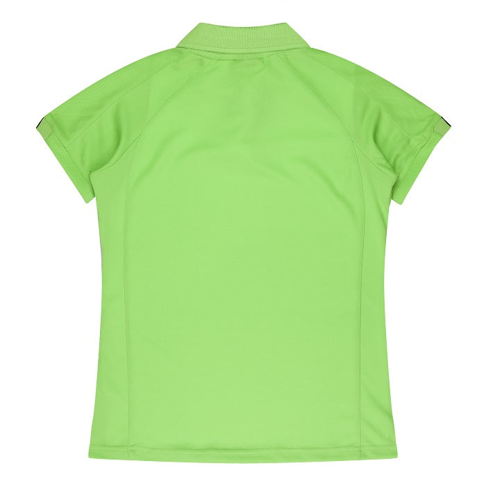 Aussie Pacific N2308 Flinders Ladies Polo Apple/Black