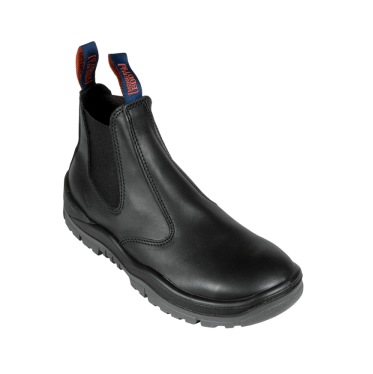Mongrel 240020 Black Kip Elastic Sided Safety Boot