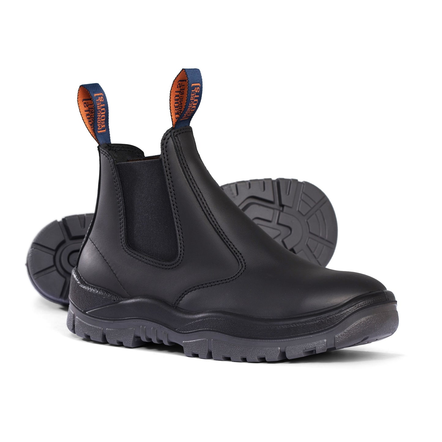 Mongrel 240020 Black Kip Elastic Sided Safety Boot