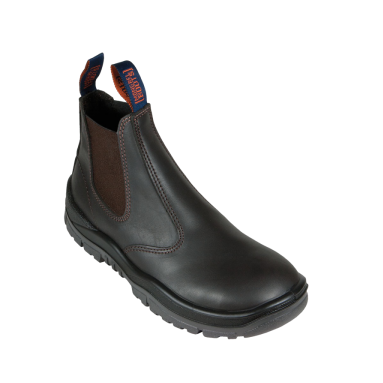 Mongrel 240030 Claret Oil Kip Slip On Safety Boot