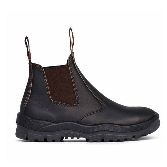 Mongrel 240030 Claret Oil Kip Slip On Safety Boot