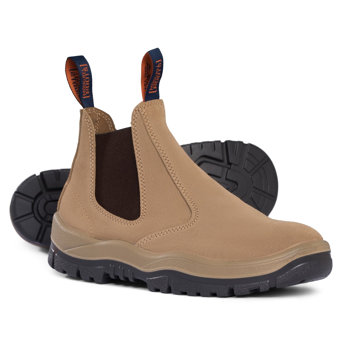 Mongrel 240040 Wheat Suede Elastic Sided Safety Boot