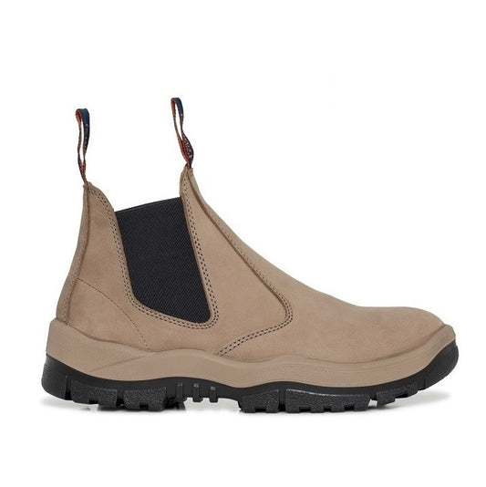 Mongrel 240060 Stone Elastic Sided Safety Boot