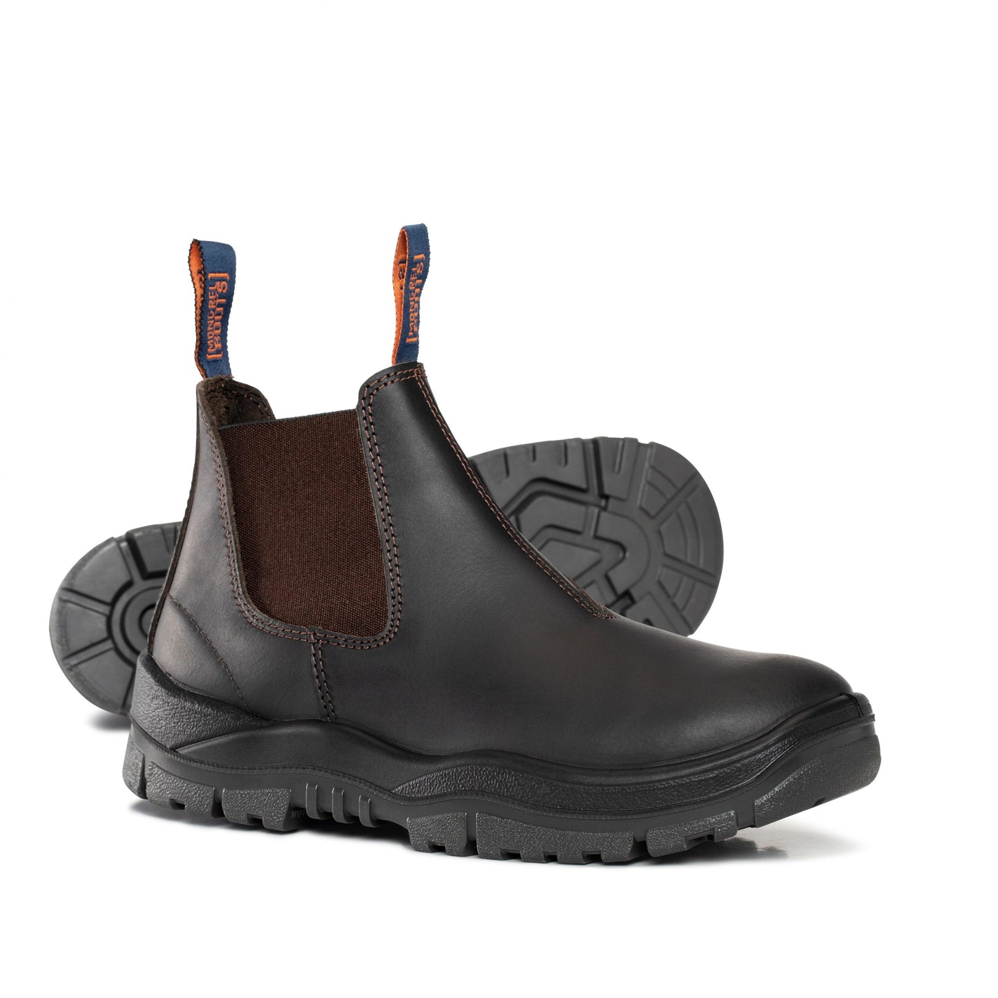 Mongrel 240090 Oil Kip V-Cut Elastic Sided Safety Boot