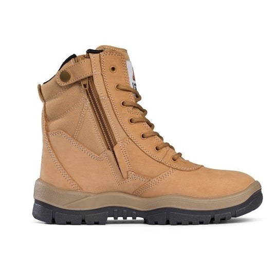 Mongrel 251050 Wheat High Leg ZipSider Safety Boot