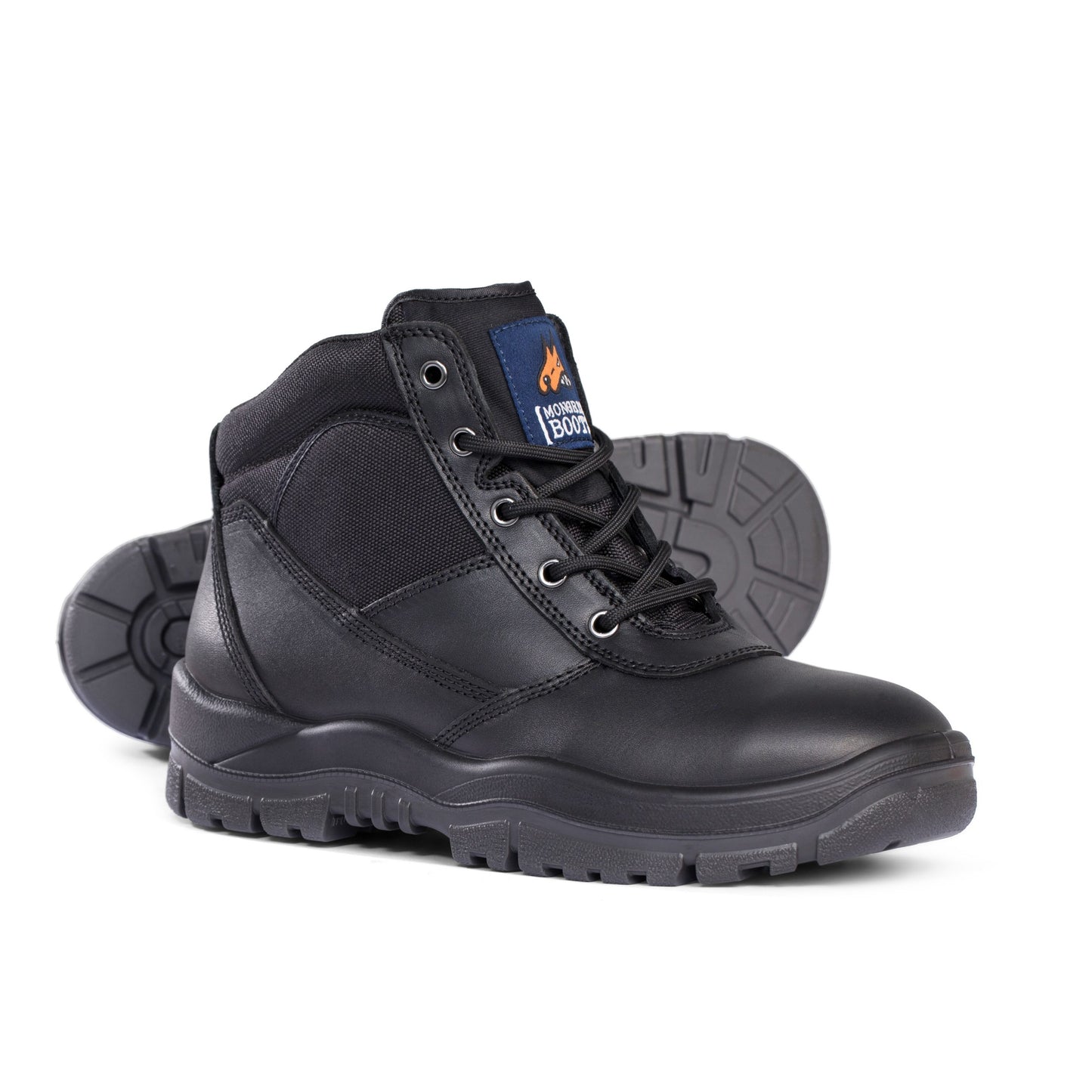 Mongrel DISCONTINUED 260020 Black Lace Up Safety Boot