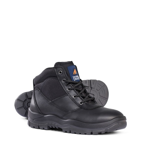 Mongrel DISCONTINUED 260020 Black Lace Up Safety Boot