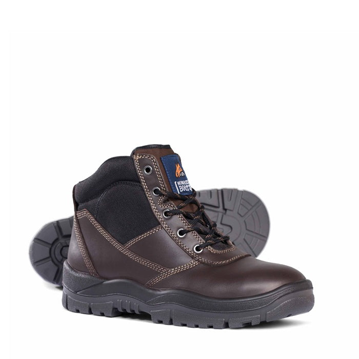 Mongrel DISCONTINUED 260030 Claret Lace Up Safety Boot