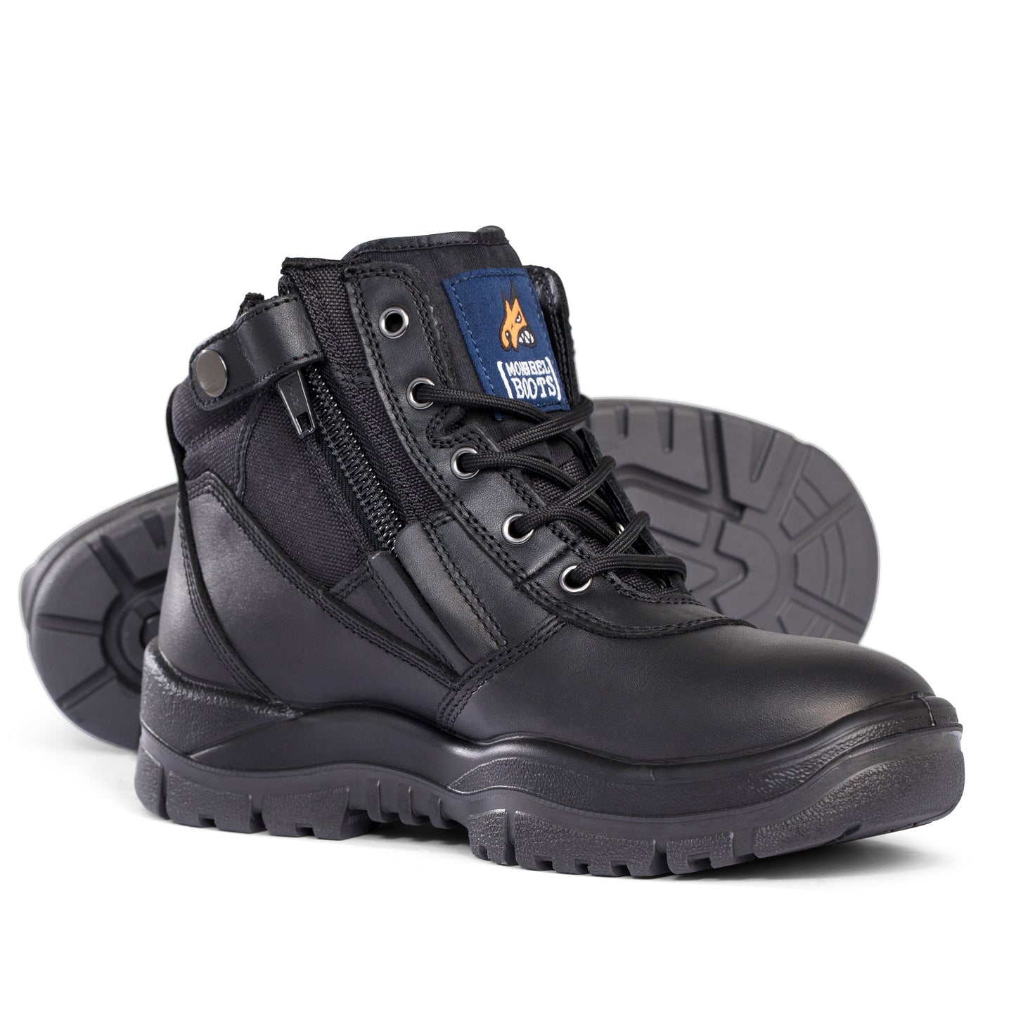 Mongrel 261020 Black ZipSider Safety Boot