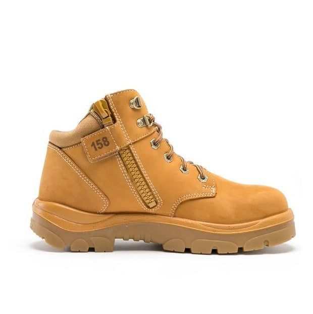 Steel Blue 312158 Parkes Zip Safety Boots Wheat