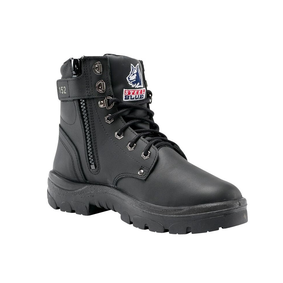 Steel Blue 322152 Argyle Zip: Nitrile Outsole Safety Boot