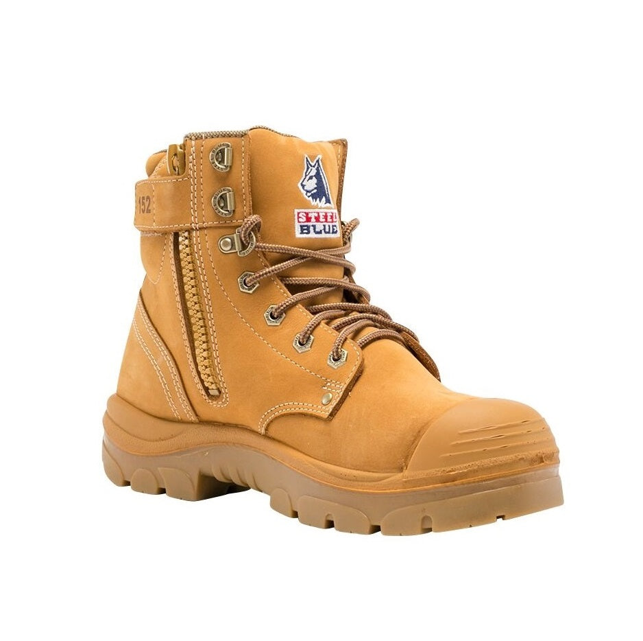 Steel Blue 342152 Argyle Zip: Nitrile Outsole Bump Cap Safety Boot