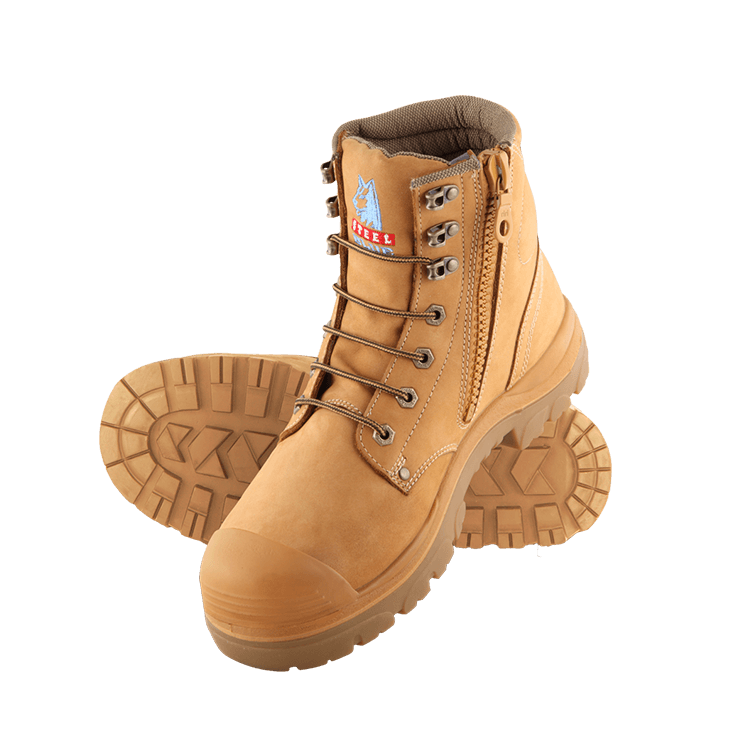Steel Blue 342152 Argyle Zip: Nitrile Outsole Bump Cap Safety Boot