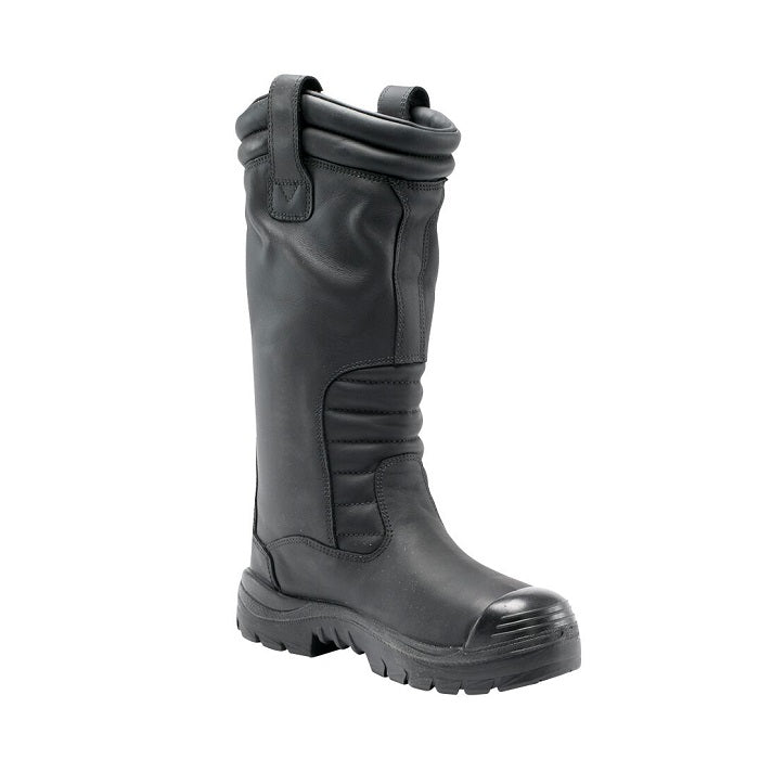 Steel Blue 382835 Mackay 370mm Pull On Bump Met Pr Nitrile W/Proof Safety Boot