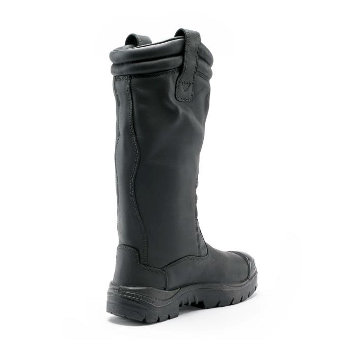 Steel Blue 382835 Mackay 370mm Pull On Bump Met Pr Nitrile W/Proof Safety Boot