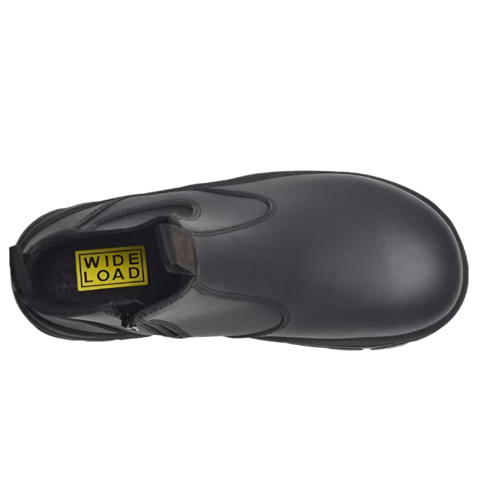 Wide Load 390BZN Soft Toe Elastic Sided+ Zip Non Safety Boot