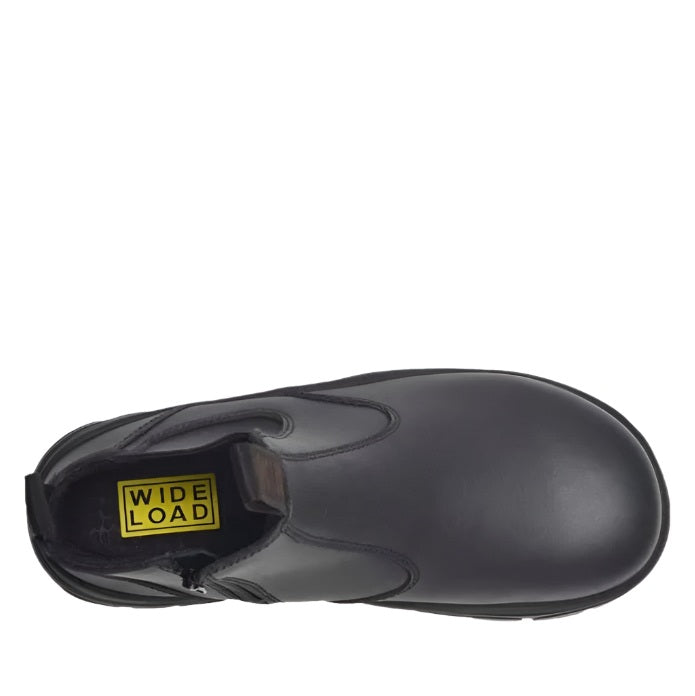 Wide Load 390BZN Soft Toe Elastic Sided+ Zip Non Safety Boots