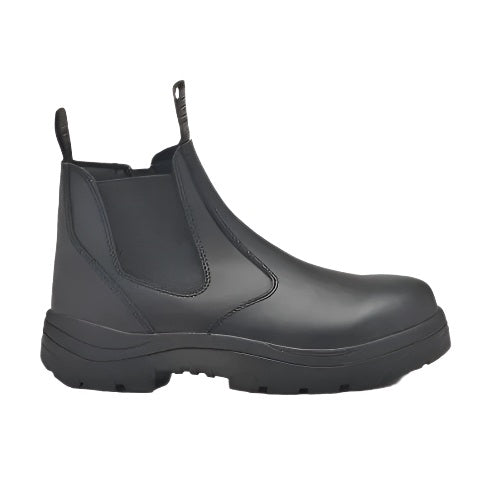 Wide Load 390BZN Soft Toe Elastic Sided+ Zip Non Safety Boot