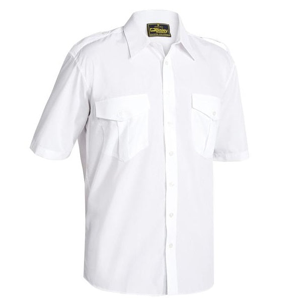 Bisley B71526 Epaulette S/S Shirt