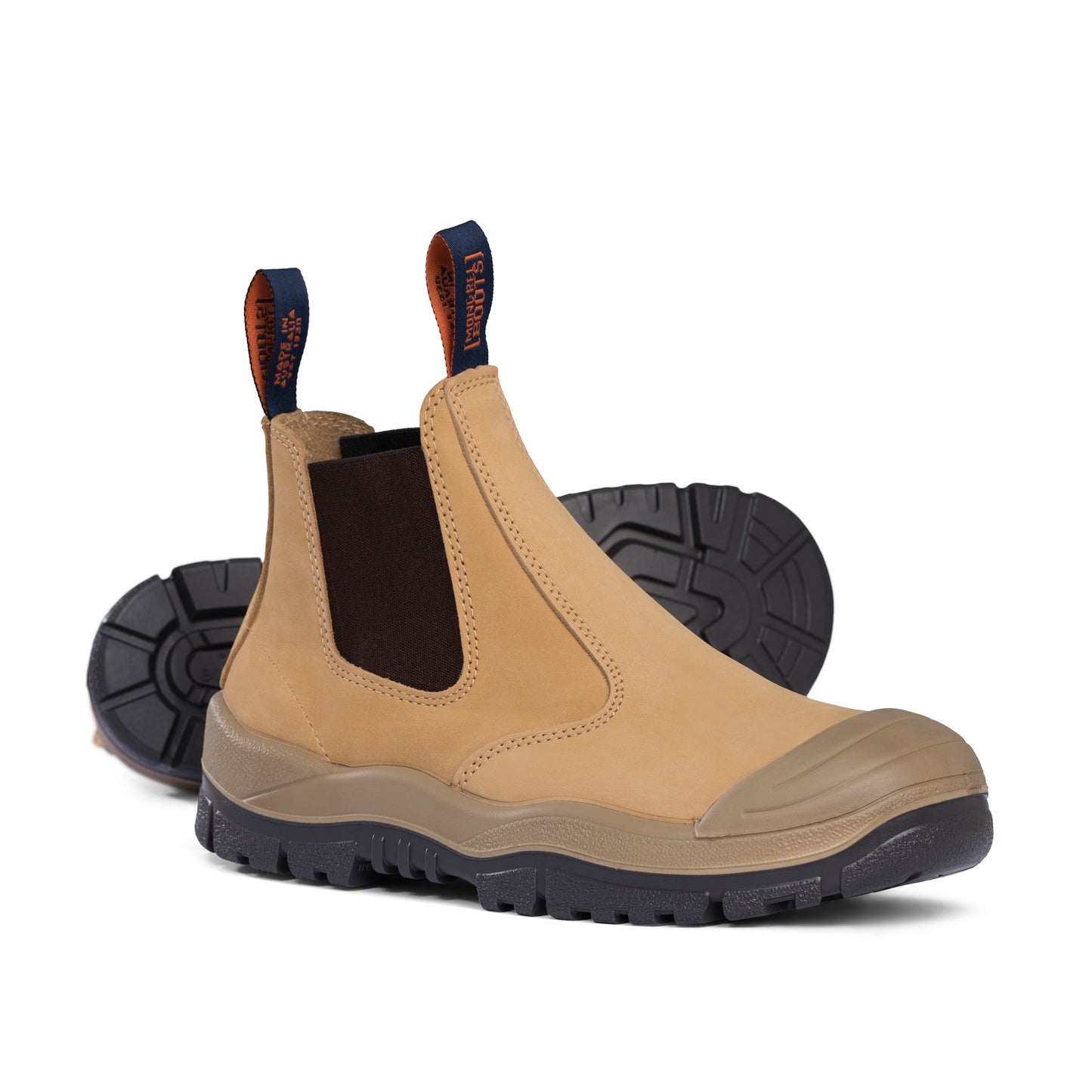 Mongrel 440050 Wheat Elastic Sided Safety Boot with Scuff