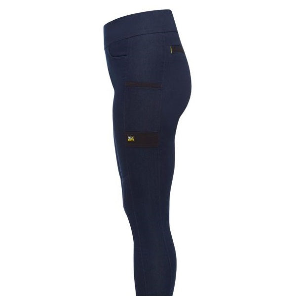 Bisley BPL6026 Women's Flx&Move™ Jeggings in colour Blue Denim - Side view