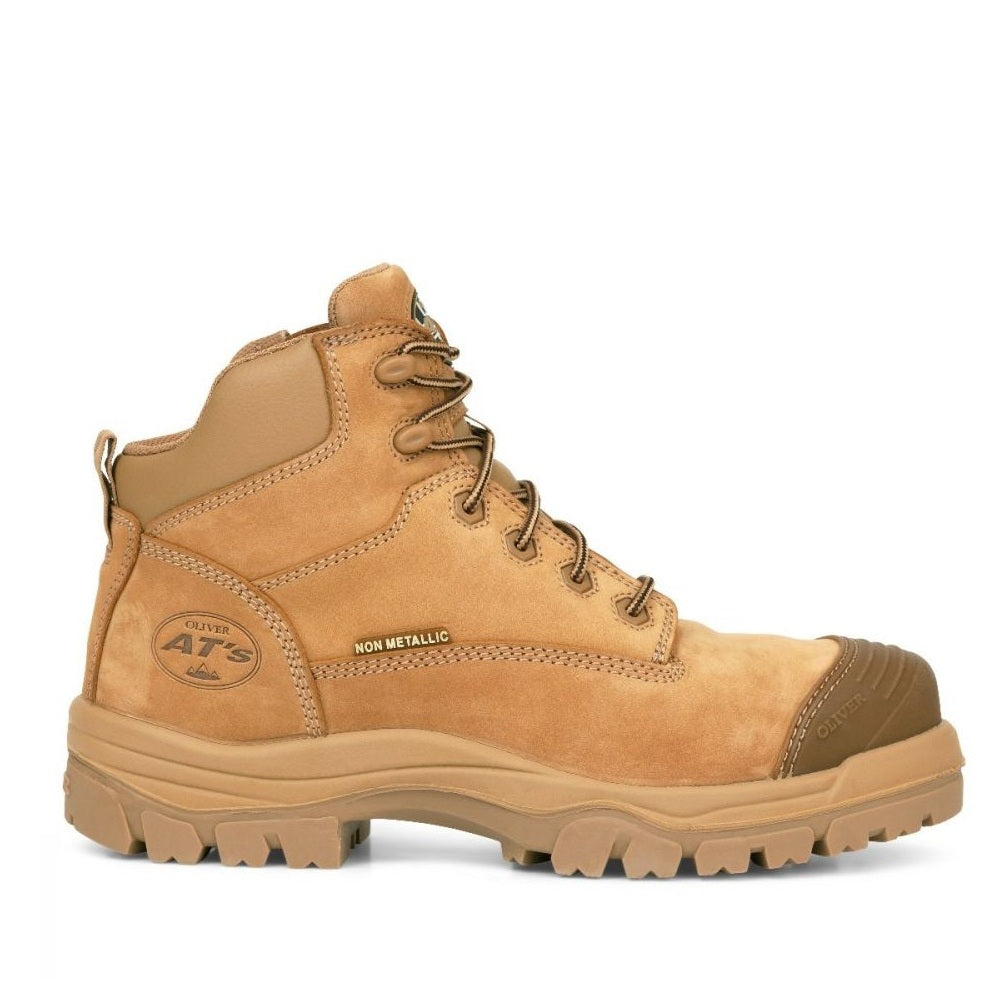 Oliver 45-650Z Stone 130mm Zip Side Composite Safety Boots Stone