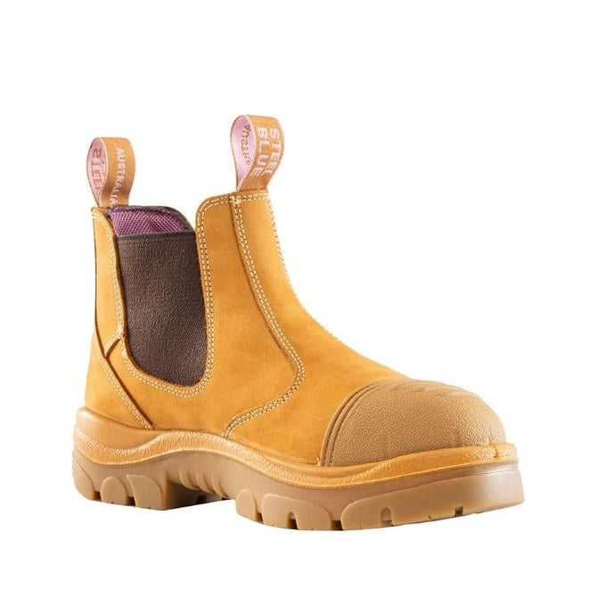 Steel Blue 512729 Hobart Ladies Scuff TPU Safety Boots