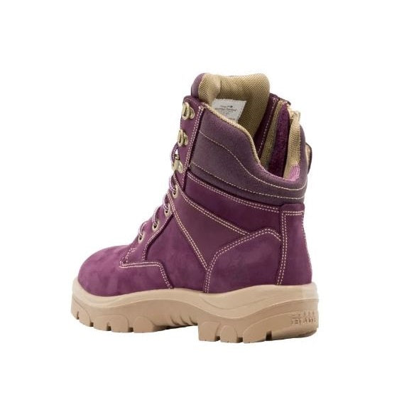Steel Blue 512761 Southern Cross Zip Ladies Safety Boot