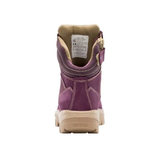Steel Blue 512761 Southern Cross Zip Ladies Safety Boot