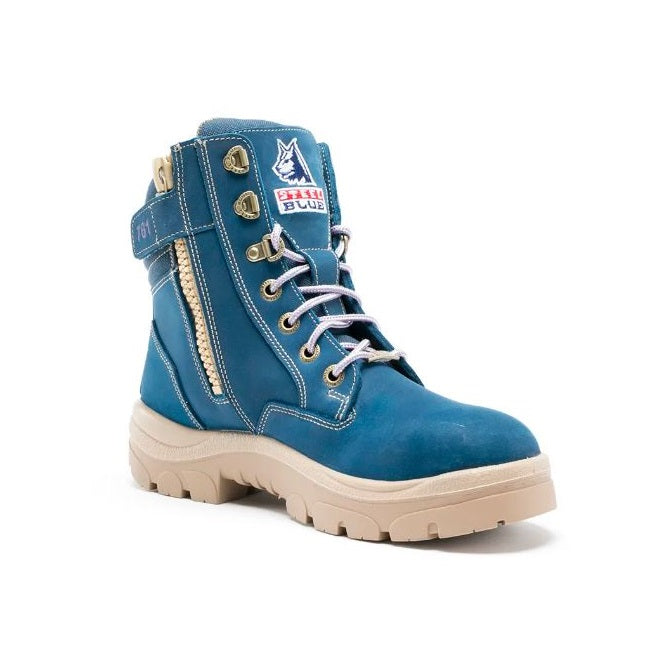 Steel Blue 512761 Southern Cross Zip Ladies Safety Boot