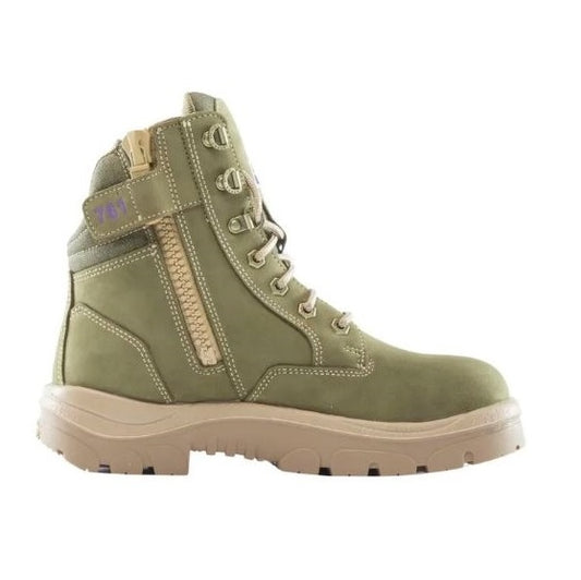 Steel Blue 512761 Southern Cross Zip Ladies Safety Boot