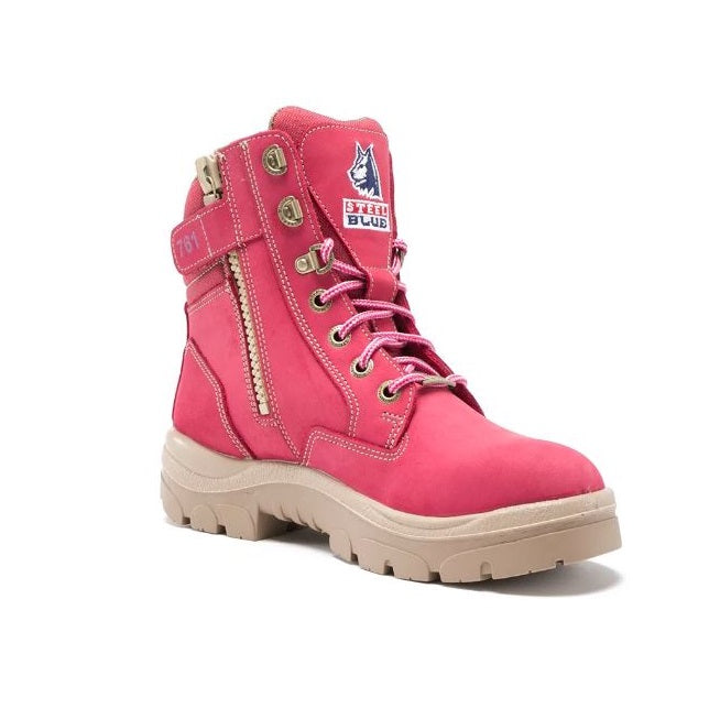Steel Blue 512761 Southern Cross Zip Ladies Safety Boot