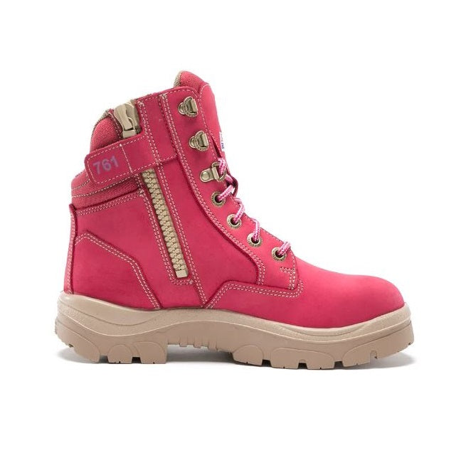 Steel Blue 512761 Southern Cross Zip Ladies Safety Boot