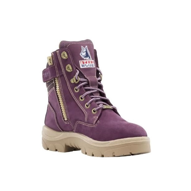 Steel Blue 512761 Southern Cross Zip Ladies Safety Boot