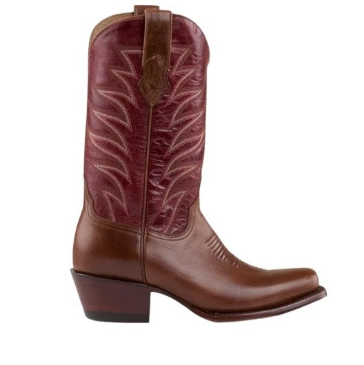 Ringers Western 519250104-CHRE Longreach Womens Cuban Heel Non Safety Boot