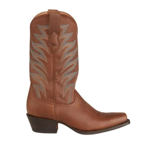 Ringers Western 519250104-SDT Longreach Womens Cuban Heel Non Safety Boot