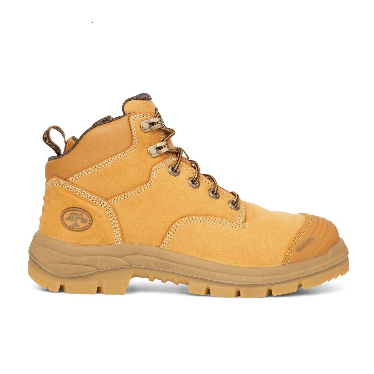 Oliver 55-330Z Wheat Zip Side Safety Boot