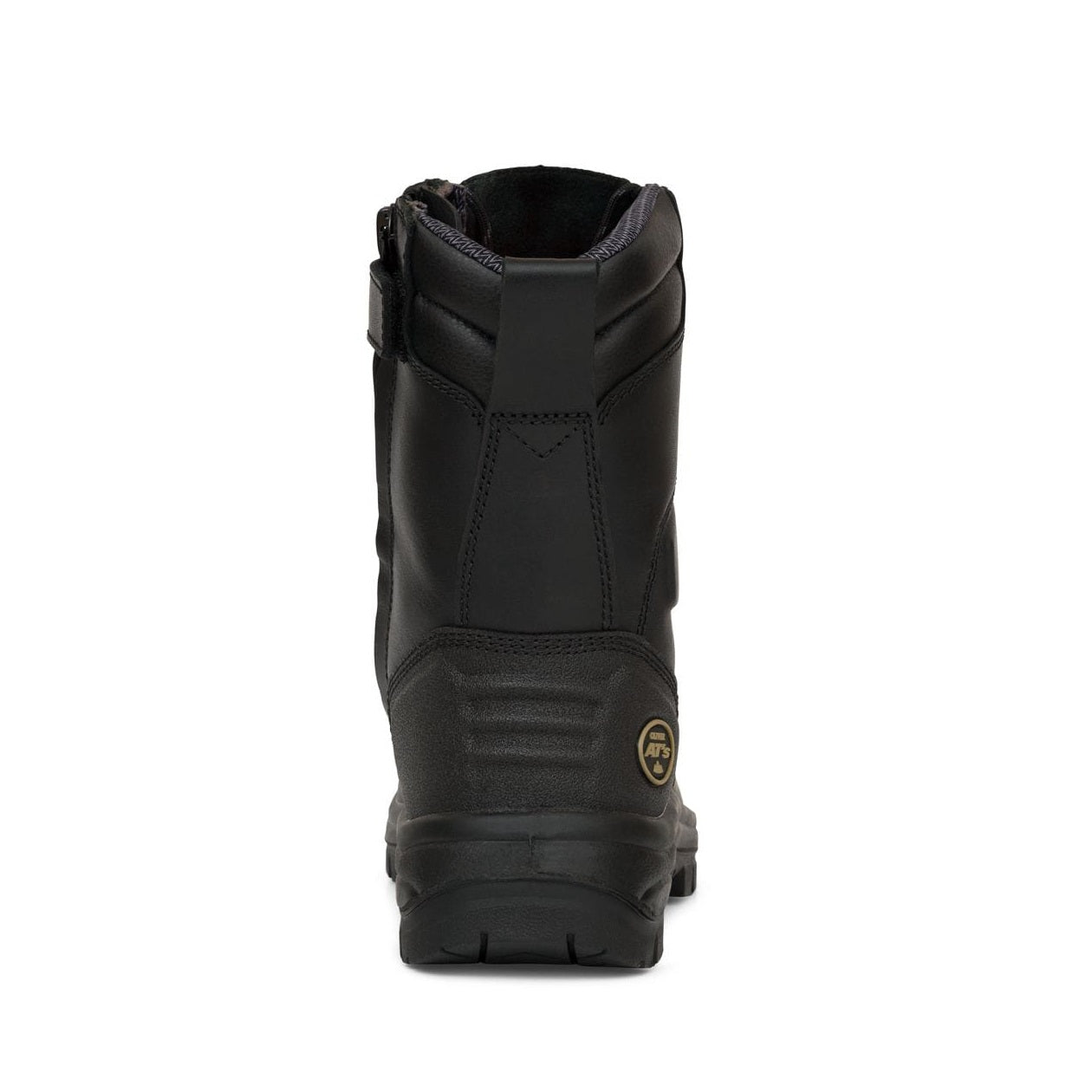 Oliver 55-380 Black 200Mm Hi Leg Zip Side Safety Boot