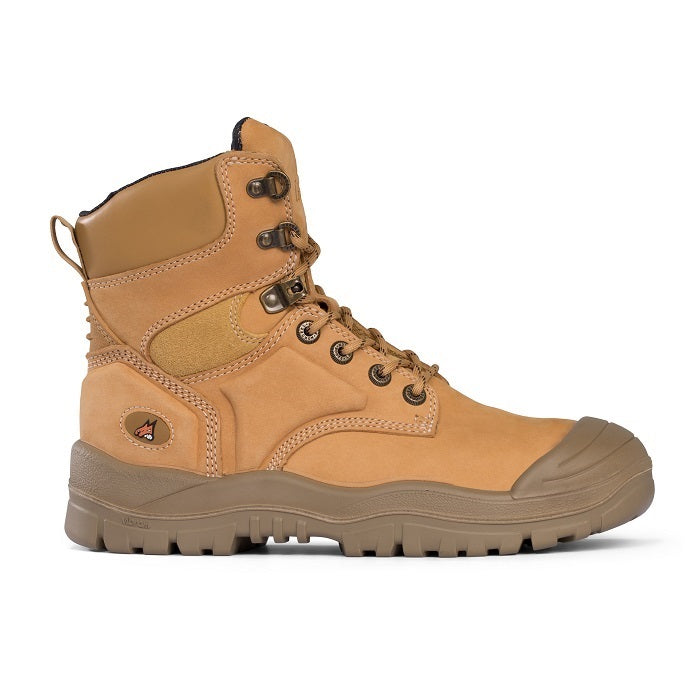 Mongrel 550050 Wheat High Leg Lace Up Boot w/ Scuff Cap Safety Boot