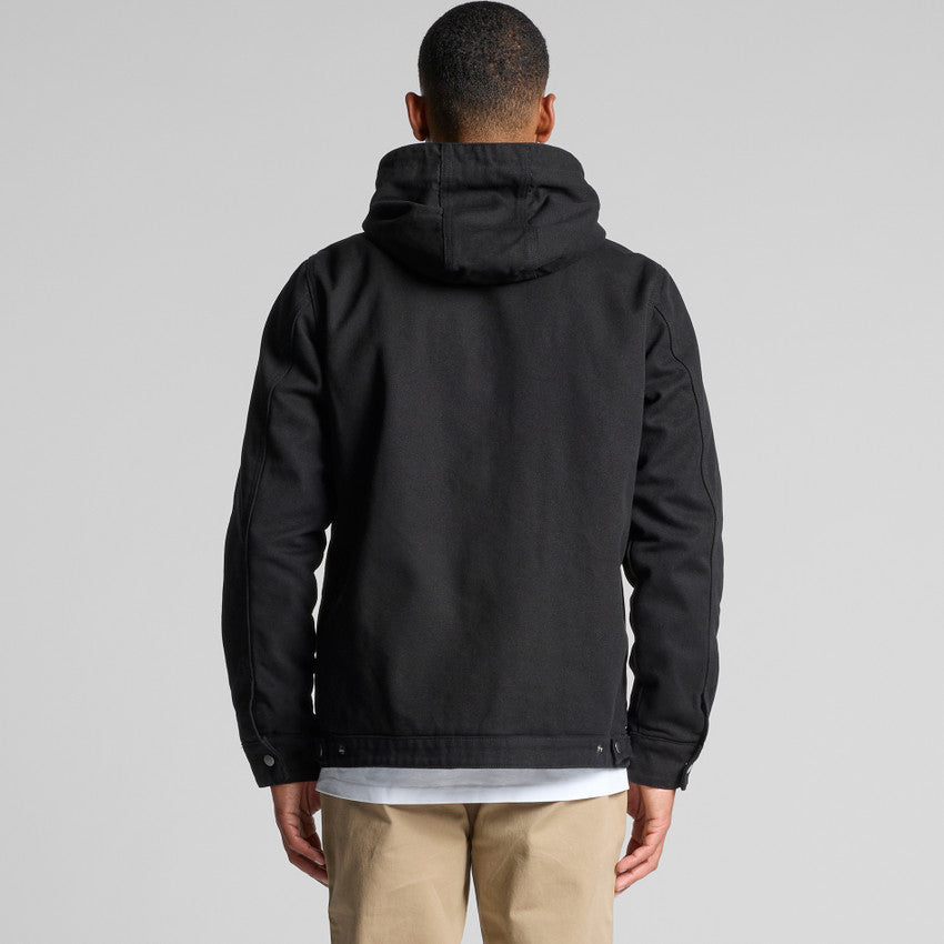 AS Colour 5529 Canvas Heavy Hooded Jacket